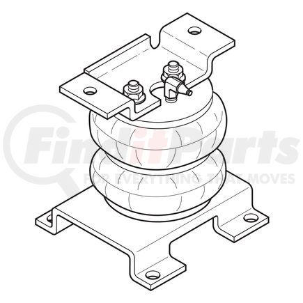 2410 by FIRESTONE - Ride-Rite® Air Helper Spring Kit