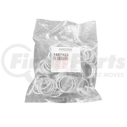 1667422 by PACCAR - Aluminum Module Sealing Plug Ring