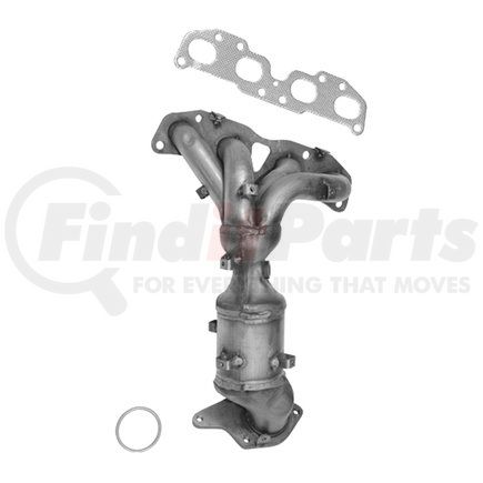1169 by CATCO - Exhaust Manifold - with Integrated Catalytic Converter, Stainless Steel, for 07-12 Nissan Altima