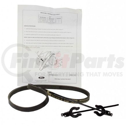 JK4364A by MOTORCRAFT - Serpentine Belt - V-Belt