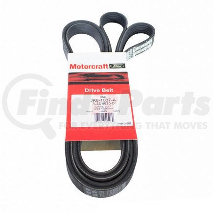 JK61037A by MOTORCRAFT - Serpentine Belt - V-Belt