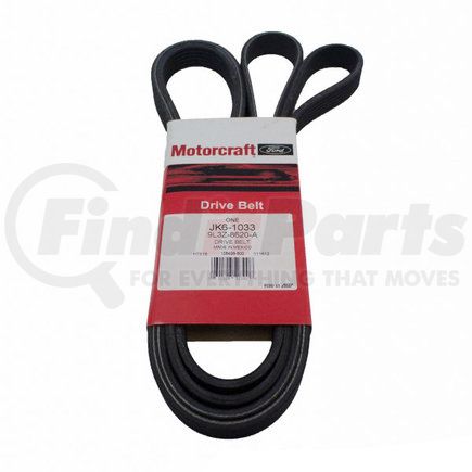 JK61033 by MOTORCRAFT - Serpentine Belt - V-Belt