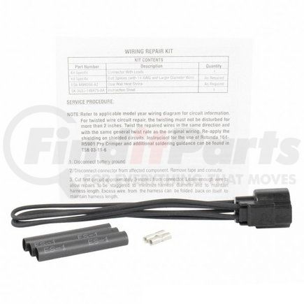 WPT990 by MOTORCRAFT - Fuel Tank Pressure Transducer Sensor Connector