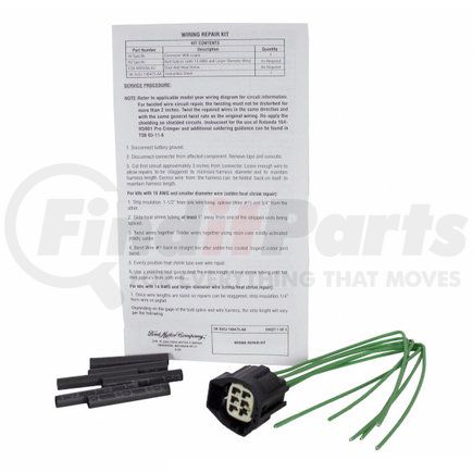 WPT1327 by MOTORCRAFT - Transfer Case Shift Motor Connector - for 00-02 Ford Excursion, 99-04 Ford F-250/F-350/F-450/F-550
