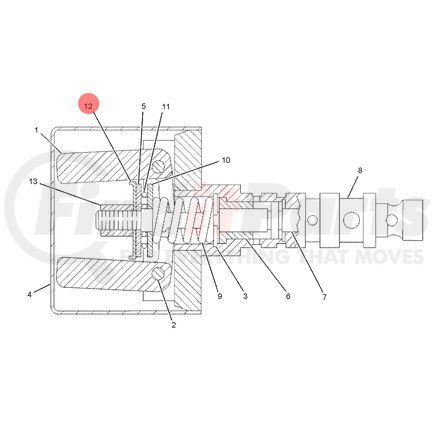 2W8509 by CATERPILLAR - Seat