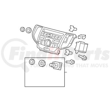 39106-TP1-A61 by HONDA - Panel Assembly, Front, for 2010 Acura TSX