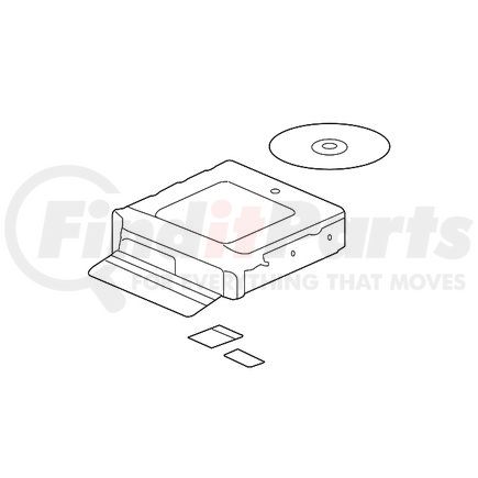 39546-SJA-A82 by HONDA - Navigation Unit, DVD, Alpine, for 2009-2010 Acura RL