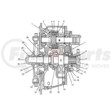 6L5218 by CATERPILLAR - Key