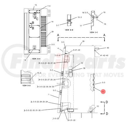 8X3508 by CATERPILLAR - Screen