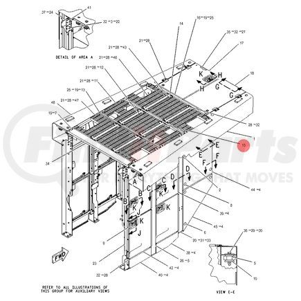 8X4522 by CATERPILLAR - Support