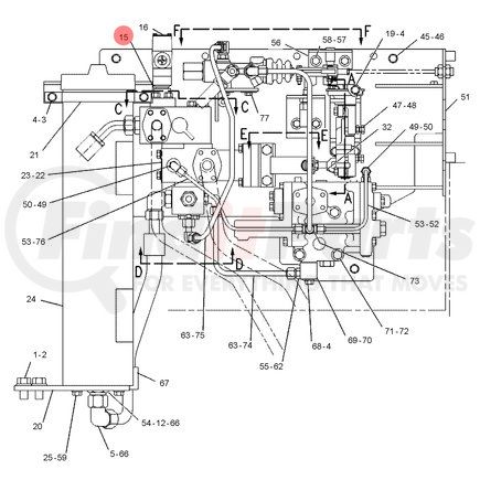 9U3809 by CATERPILLAR - Adapter