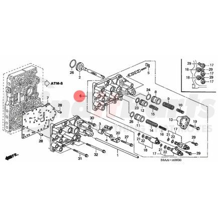 27405-RCL-901 by HONDA - Body Sub-Assembly, Servo, for 2006 Honda CR-V