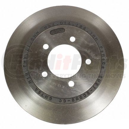 BRR229 by MOTORCRAFT - Disc Brake Rotor - Rear, for 02-10 Ford Explorer/Mercury Mountaineer / 07-10 Ford Sport Trac