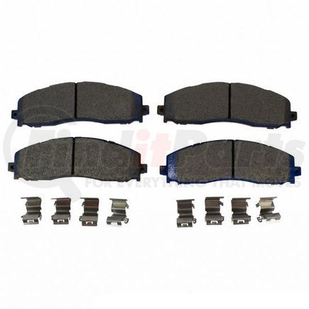 BRSD1691 by MOTORCRAFT - Disc Brake Pad - Rear, for 2013-2016 Ford F-250/F-350/F-450