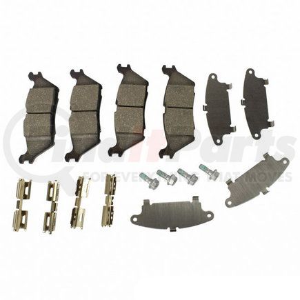 BRF1469 by MOTORCRAFT - Disc Brake Pad - Rear, for 2015-2017 Ford F-150