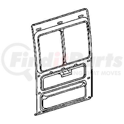 5104197AA by CHRYSLER - Body Side Front Panel, RH=LH, for 2003-2006 Dodge Sprinter 2500/3500
