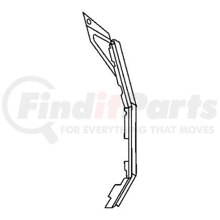 5104312AA by CHRYSLER - Extension Panel Extension, RH, with Slide, for 2003-2006 Dodge Sprinter 2500/3500