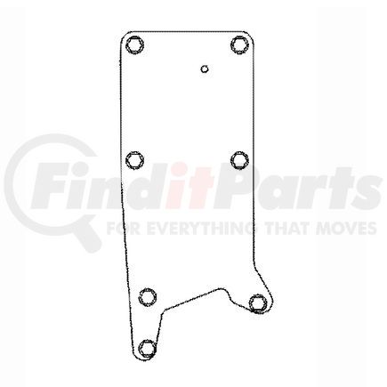 7C3602 by CATERPILLAR - Bracket