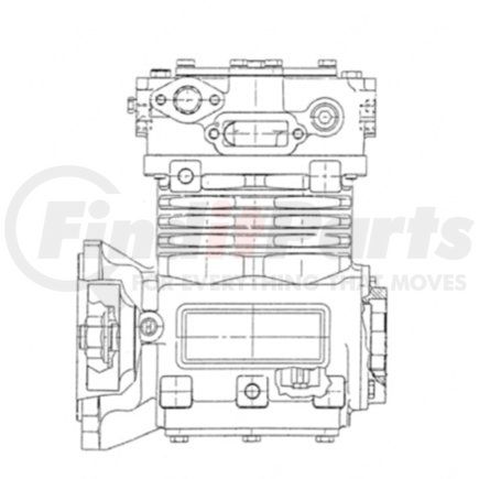 R23505234 by DETROIT DIESEL - AIR COMPRESSOR