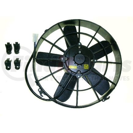 25-11119 by OMEGA ENVIRONMENTAL TECHNOLOGIES - A/C Condenser Fan Assembly - 12 in. Diameter, 12V, Puller, 225W, HD Motor