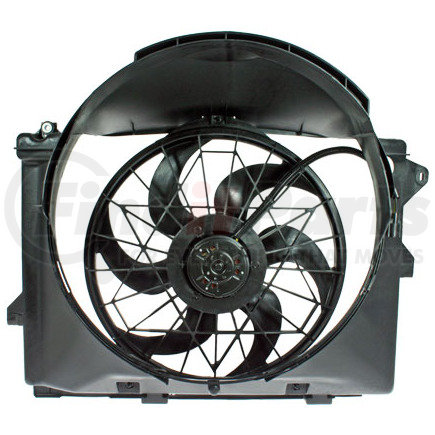25-62080 by OMEGA ENVIRONMENTAL TECHNOLOGIES - COOLING FAN ASSY 95-97 FORD CROWN VICTORIA
