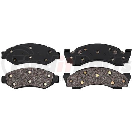 BKP50M by BRAKE PRO - Brake Parts Inc Brake Pro OEQF Metallic Disc Brake Pad Set