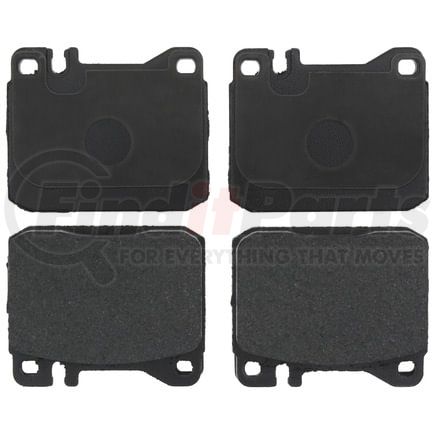 BKP145M by BRAKE PRO - Brake Parts Inc Brake Pro OEQF Metallic Disc Brake Pad Set