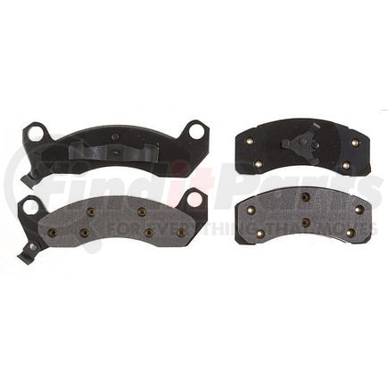 BKP200M by BRAKE PRO - Brake Parts Inc Brake Pro OEQF Metallic Disc Brake Pad Set