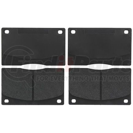 Vortex VXD135M Disc Brake Pad Set Brake Parts Inc Vortex Metallic Disc Brake Pad Set