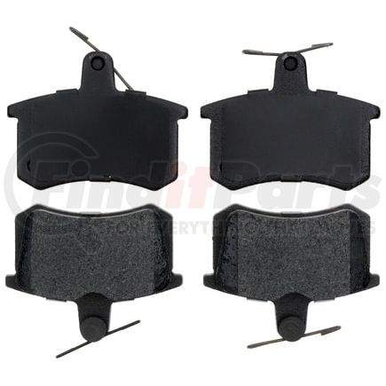 BKP228M by BRAKE PRO - Brake Parts Inc Brake Pro OEQF Metallic Disc Brake Pad Set