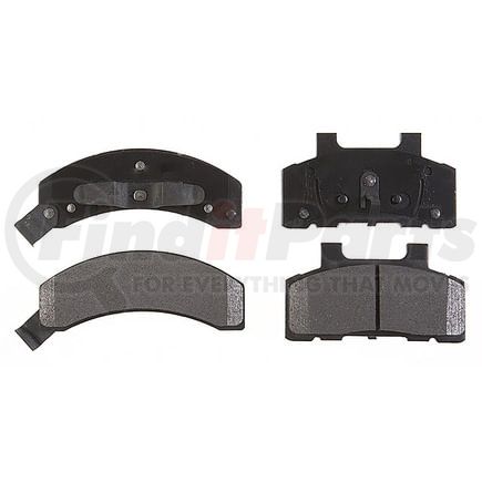 VXD215M by VORTEX - Brake Parts Inc Vortex Metallic Disc Brake Pad Set
