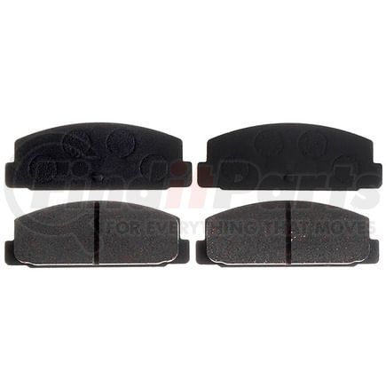 BKP332CH by BRAKE PRO - Brake Parts Inc Brake Pro OEQF Ceramic Disc Brake Pad Set