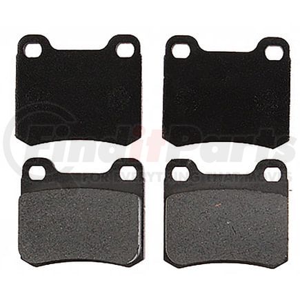 BKP335MH by BRAKE PRO - Brake Parts Inc Brake Pro OEQF Metallic Disc Brake Pad Set