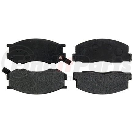 VXD263M by VORTEX - Brake Parts Inc Vortex Metallic Disc Brake Pad Set