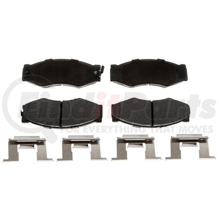 Vortex VXD266MH Disc Brake Pad Set Brake Parts Inc Vortex Metallic Disc Brake Pad Set