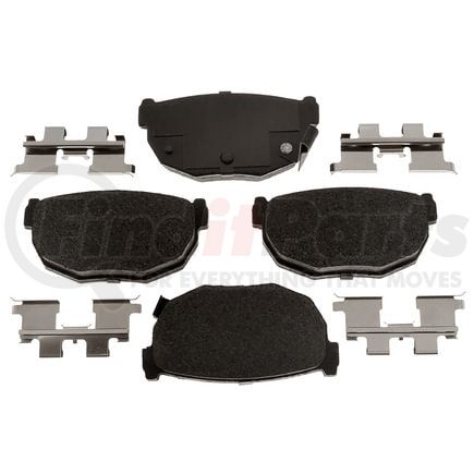 VXD272MH by VORTEX - Brake Parts Inc Vortex Metallic Disc Brake Pad Set