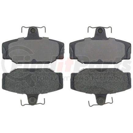 BKP391C by BRAKE PRO - Brake Parts Inc Brake Pro OEQF Ceramic Disc Brake Pad Set