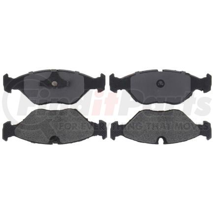 BKP403M by BRAKE PRO - Brake Parts Inc Brake Pro OEQF Metallic Disc Brake Pad Set
