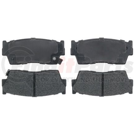 VXD418M by VORTEX - Brake Parts Inc Vortex Metallic Disc Brake Pad Set