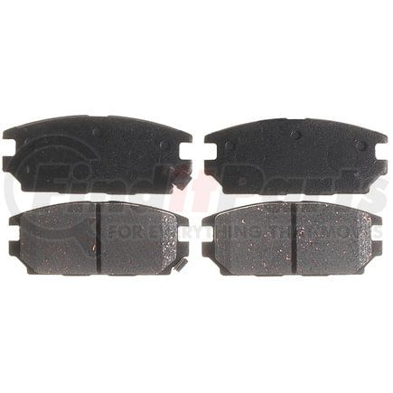 BKP532CH by BRAKE PRO - Brake Parts Inc Brake Pro OEQF Ceramic Disc Brake Pad Set
