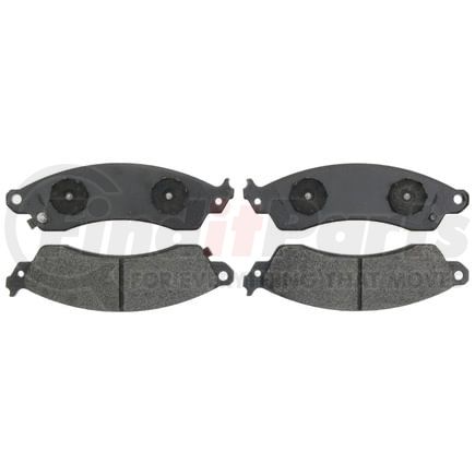 BKP412M by BRAKE PRO - Brake Parts Inc Brake Pro OEQF Metallic Disc Brake Pad Set