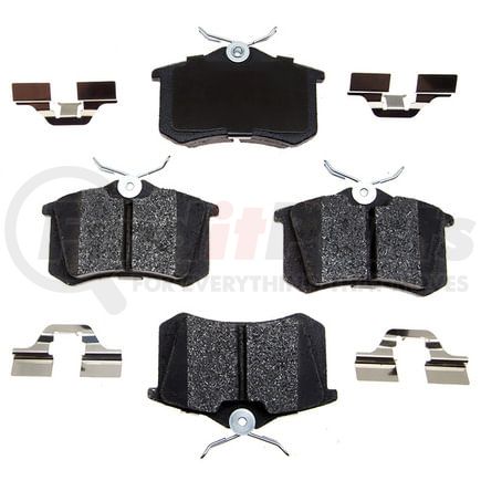 VXD340AMH by VORTEX - Brake Parts Inc Vortex Metallic Disc Brake Pad Set