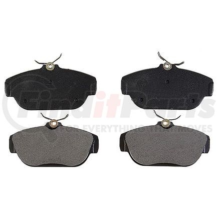 BKP542MH by BRAKE PRO - Brake Parts Inc Brake Pro OEQF Metallic Disc Brake Pad Set