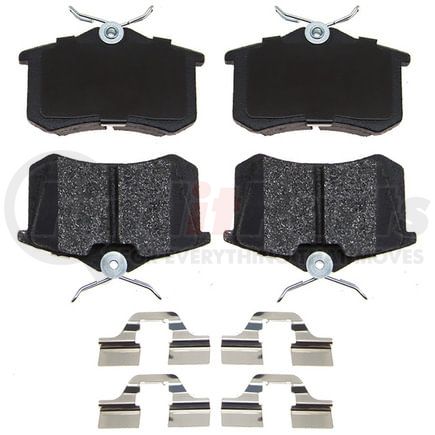 VXD340MH by VORTEX - Brake Parts Inc Vortex Metallic Disc Brake Pad Set