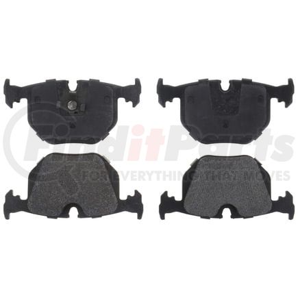 BKP548M by BRAKE PRO - Brake Parts Inc Brake Pro OEQF Metallic Disc Brake Pad Set