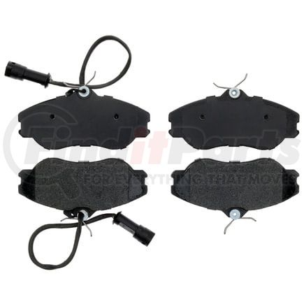 BKP419M by BRAKE PRO - Brake Parts Inc Brake Pro OEQF Metallic Disc Brake Pad Set
