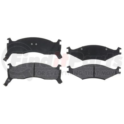 BKP670M by BRAKE PRO - Brake Parts Inc Brake Pro OEQF Metallic Disc Brake Pad Set