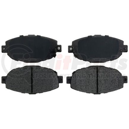 VXD571C by VORTEX - Brake Parts Inc Vortex Ceramic Disc Brake Pad Set