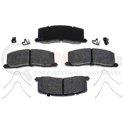 VXD501MH by VORTEX - Brake Parts Inc Vortex Metallic Disc Brake Pad Set