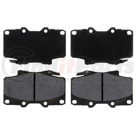 VXD502M by VORTEX - Brake Parts Inc Vortex Metallic Disc Brake Pad Set